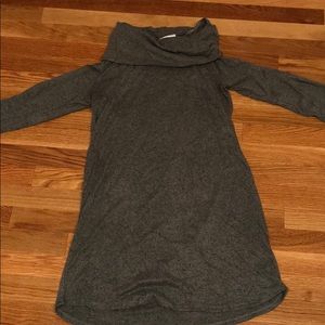 Super soft olive light sweater dress